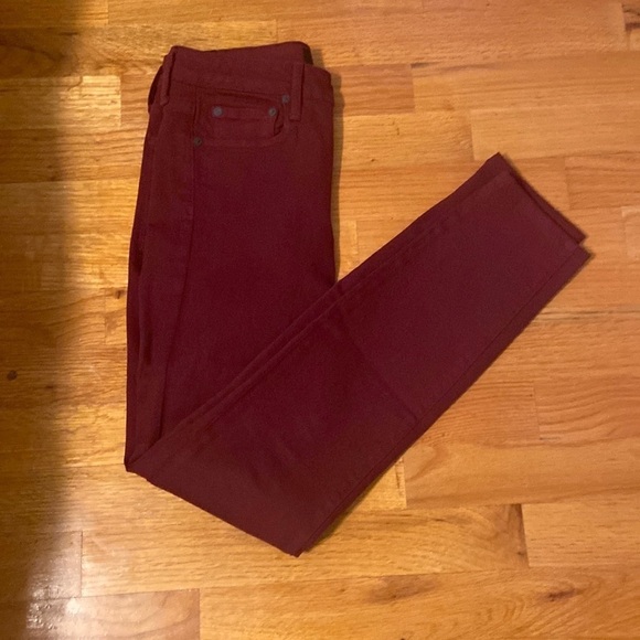 Women’s Vince jeans. Dark red. Size 24 - Picture 1 of 9